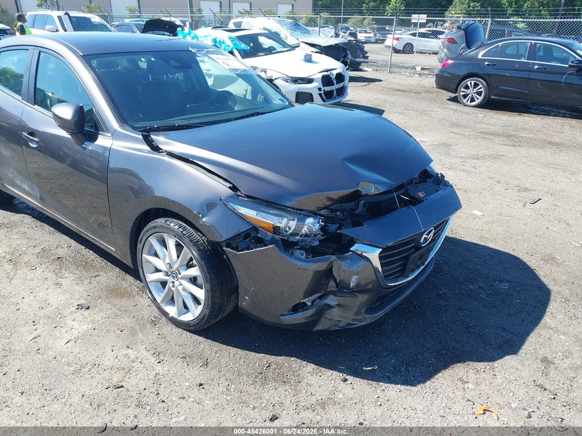 2017 Mazda 3 VIN 3MZBN1V72HM147559 IAAI salvage auction — FRONT END, Salvage (Virginia), sold $2,550 on 2026-07-10 (photo 6)