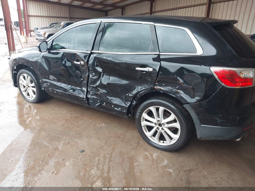 2011 Mazda Cx-9 VIN JM3TB2DA9B0309949 IAAI salvage auction — LEFT SIDE, Clear (Alabama), sold $225 on 2026-07-08 (photo 3)