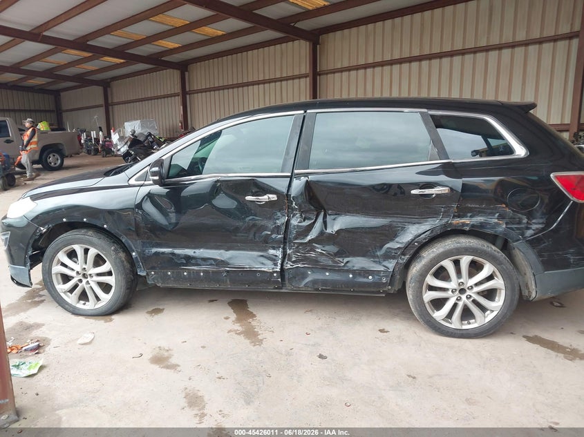2011 Mazda Cx-9 VIN JM3TB2DA9B0309949 IAAI salvage auction — LEFT SIDE, Clear (Alabama), sold $225 on 2026-07-08 (photo 6)