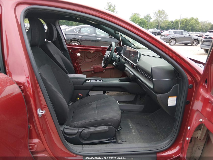 2025 Hyundai Ioniq 6 VIN KMHM24AC2SA091437 IAAI salvage auction — FRONT END, Salvage Title, sold $5,400 on 2026-07-28 (photo 5)