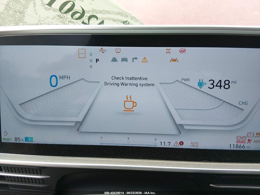 2025 Hyundai Ioniq 6 VIN KMHM24AC2SA091437 IAAI salvage auction — FRONT END, Salvage Title, sold $5,400 on 2026-07-28 (photo 7)