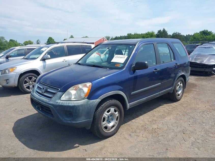 2005 Honda Cr-v VIN JHLRD78575C034773 IAAI salvage auction — NORMAL WEAR, Original (West Virginia), sold $1,350 on 2026-07-14 (photo 2)