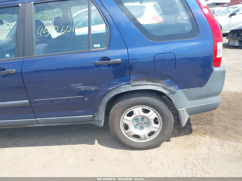 2005 Honda Cr-v VIN JHLRD78575C034773 IAAI salvage auction — NORMAL WEAR, Original (West Virginia), sold $1,350 on 2026-07-14 (photo 6)
