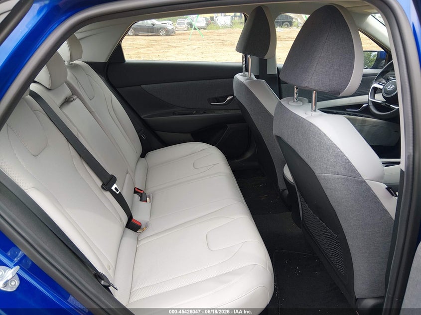 2023 Hyundai Elantra VIN KMHLN4AJ1PU072563 IAAI salvage auction — HAIL, Clear (Missouri), sold $10,900 on 2026-08-23 (photo 8)