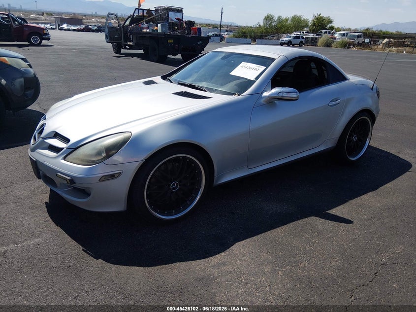2005 Mercedes-benz Slk-class VIN WDBWK56F75F048045 IAAI salvage auction — NORMAL WEAR, Clear (Nevada), sold $25 on 2026-07-17 (photo 2)