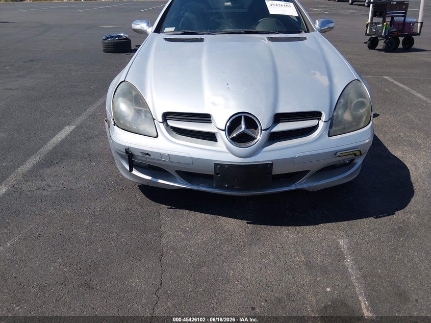 2005 Mercedes-benz Slk-class VIN WDBWK56F75F048045 IAAI salvage auction — NORMAL WEAR, Clear (Nevada), sold $25 on 2026-07-17 (photo 6)