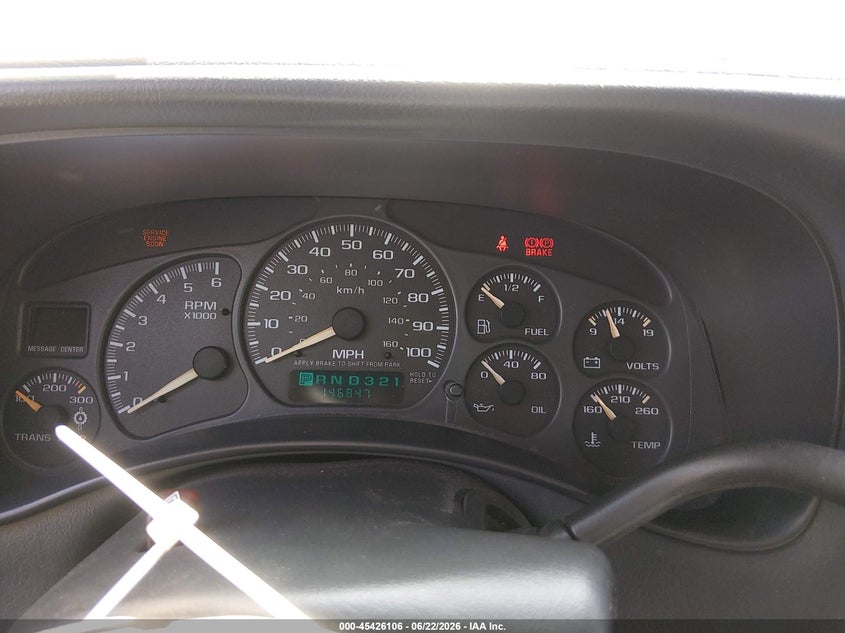2002 Chevrolet Silverado 2500 VIN 1GCHK23U32F197740 IAAI salvage auction — THEFT, Salvage (California), sold $1,650 on 2026-07-09 (photo 7)