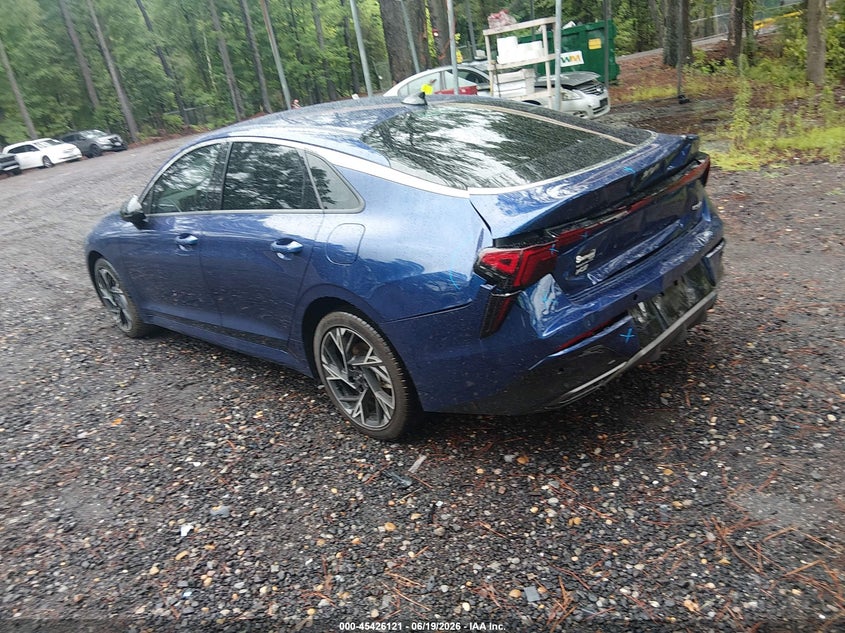 2025 Kia K5 VIN KNAG64J78S5381762 IAAI salvage auction — REAR END, Salvage Title, sold $25 on 2026-07-21 (photo 3)