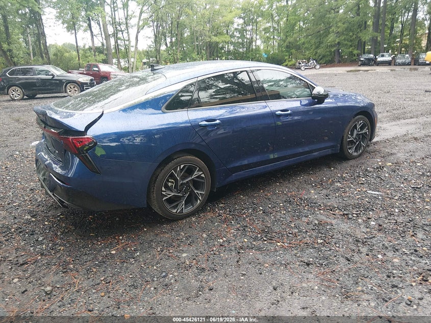 2025 Kia K5 VIN KNAG64J78S5381762 IAAI salvage auction — REAR END, Salvage Title, sold $25 on 2026-07-21 (photo 4)