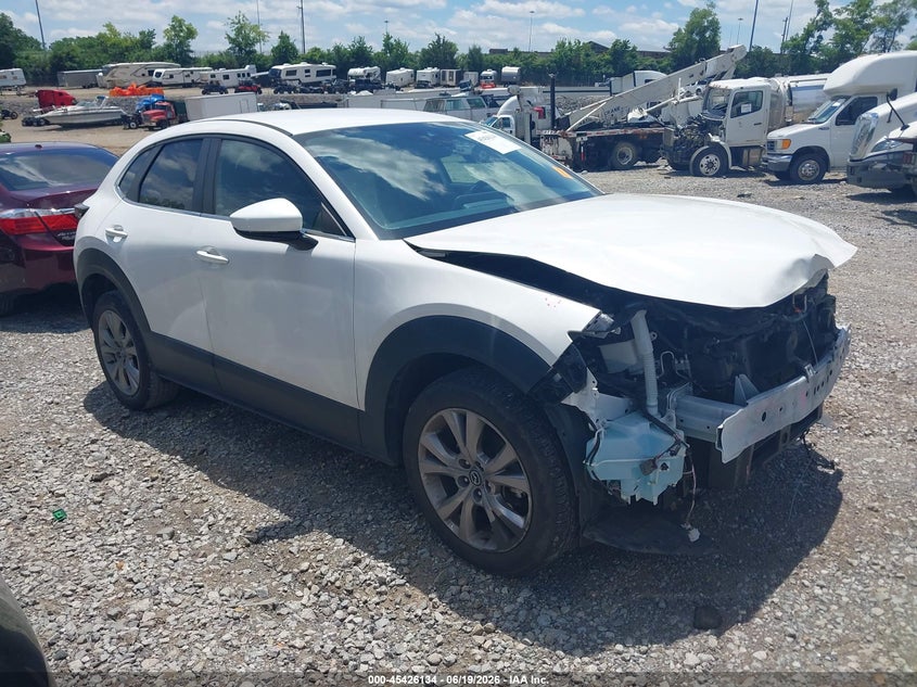 2021 Mazda Cx-30 VIN 3MVDMABL7MM217811 IAAI salvage auction — FRONT END, Clear (Tennessee), sold $1,250 on 2026-07-23 (photo 1)