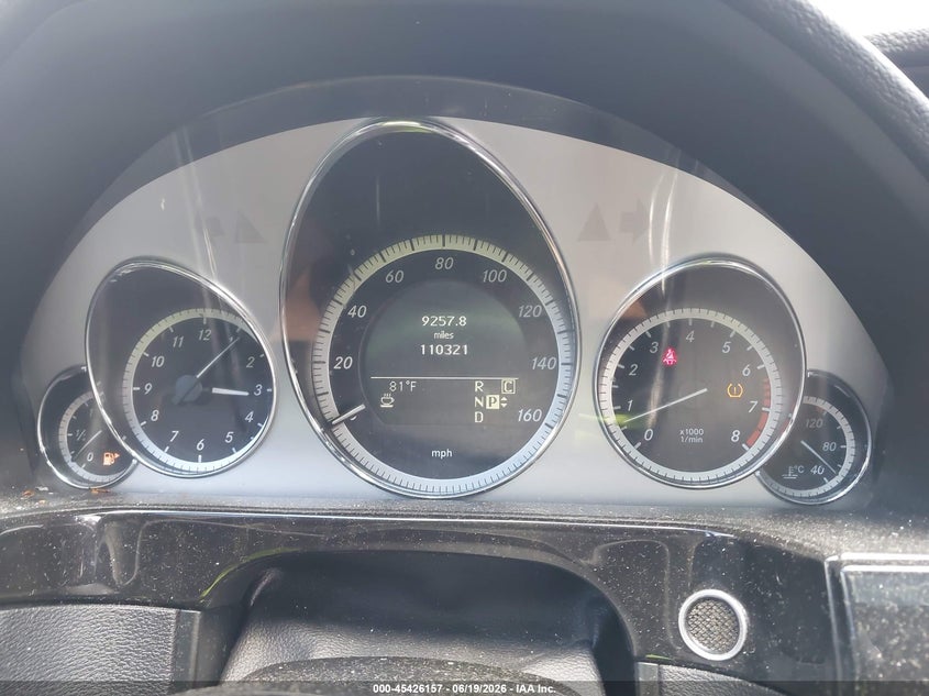 2010 Mercedes-benz E-klasse VIN WDDHF7CB2AA120536 IAAI salvage auction — FRONT END, Clear (Michigan), sold $2,700 on 2026-08-06 (photo 7)
