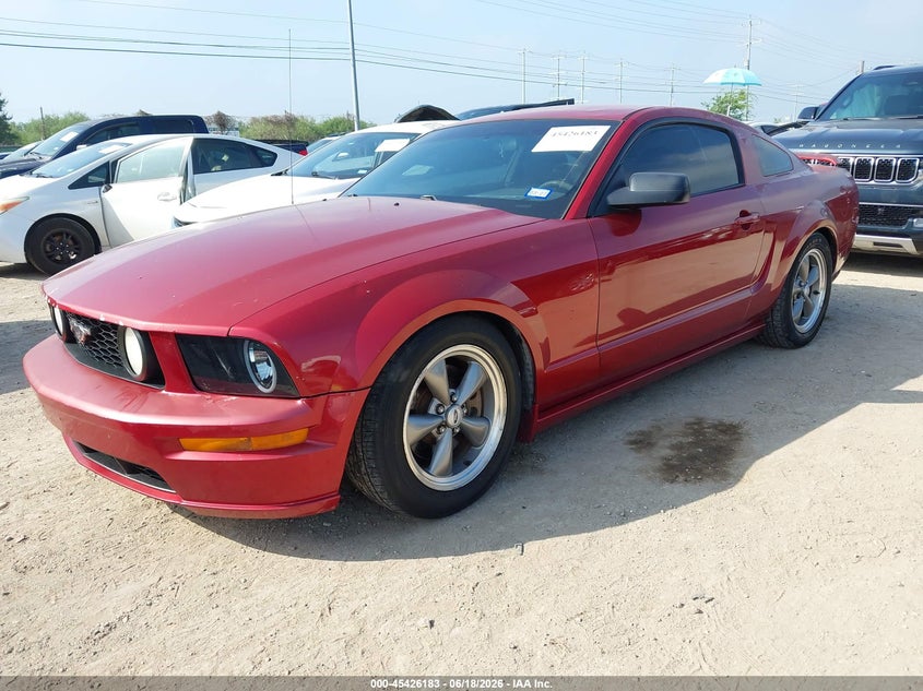 2006 Ford Mustang VIN 1ZVHT82H765208767 IAAI salvage auction — RIGHT SIDE, Original (Texas), sold $2,500 on 2026-07-18 (photo 2)