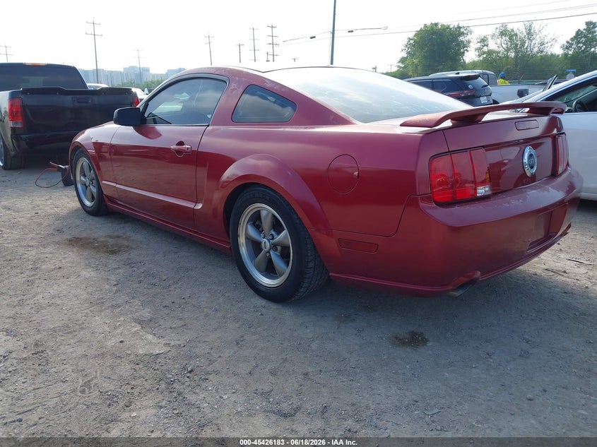 2006 Ford Mustang VIN 1ZVHT82H765208767 IAAI salvage auction — RIGHT SIDE, Original (Texas), sold $2,500 on 2026-07-18 (photo 3)