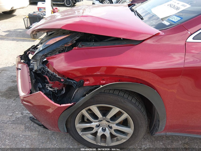 2016 Lexus Nx VIN JTJYARBZ8G2026809 IAAI salvage auction — FRONT END, Salvage (Texas), sold $3,700 on 2026-07-15 (photo 6)