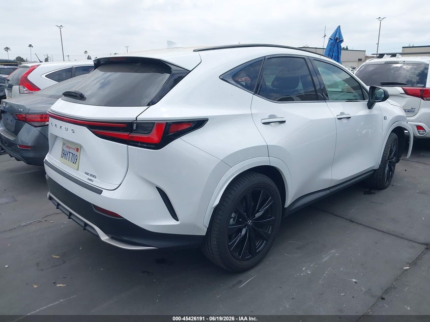 2024 Lexus Nx VIN 2T2KGCEZ6RC041485 IAAI salvage auction — FRONT END, Salvage Title, sold $22,600 on 2026-07-29 (photo 4)