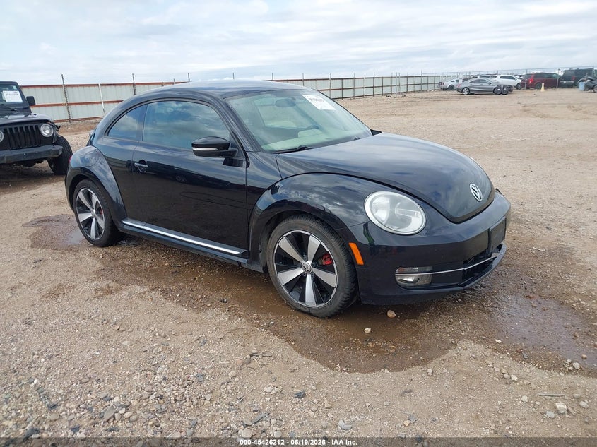2013 Volkswagen Beetle VIN 3VWV67AT0DM608932 IAAI salvage auction — ALL OVER, Salvage Title, sold $950 on 2026-08-24 (photo 1)