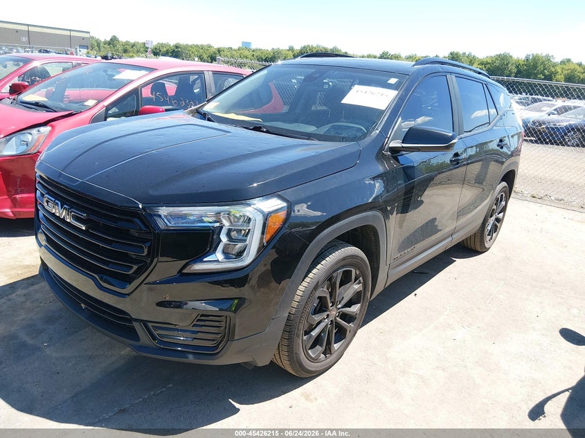 2022 Gmc Terrain VIN 3GKALTEV2NL193946 IAAI salvage auction — HAIL, Salvage Title, sold $7,800 on 2026-07-31 (photo 2)