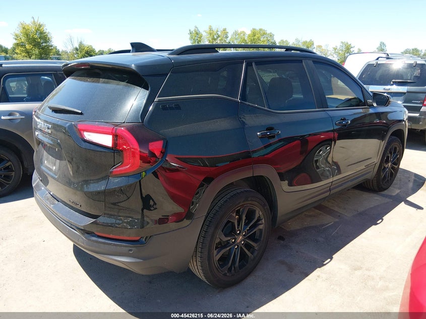 2022 Gmc Terrain VIN 3GKALTEV2NL193946 IAAI salvage auction — HAIL, Salvage Title, sold $7,800 on 2026-07-31 (photo 4)