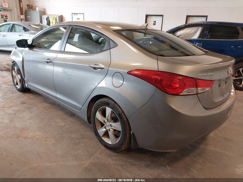 2013 Hyundai Elantra VIN KMHDH4AE4DU889956 IAAI salvage auction — FRONT END, Clear (Michigan), sold $900 on 2026-07-28 (photo 3)