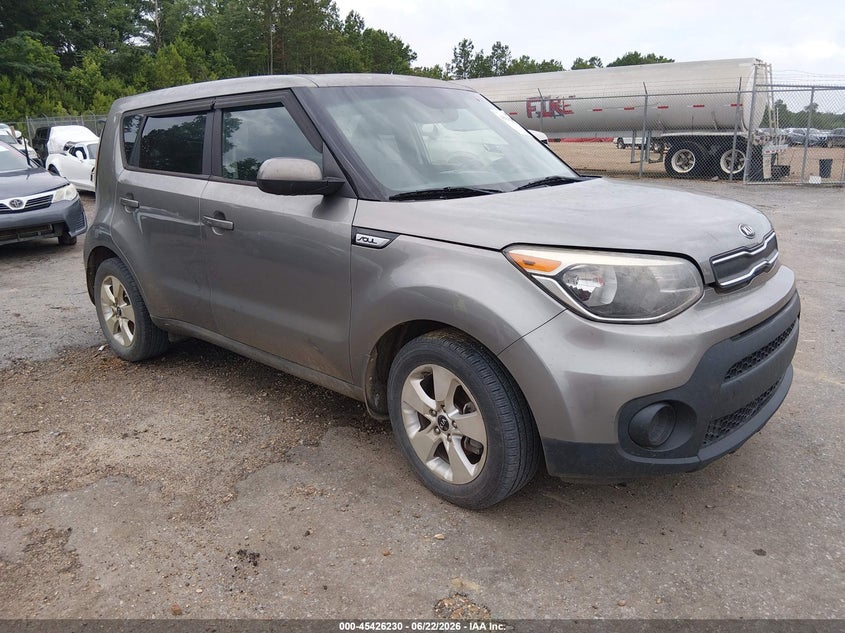 2017 Kia Soul VIN KNDJN2A23H7497050 IAAI salvage auction — NORMAL WEAR, Clear (Mississippi), sold $800 on 2026-08-01 (photo 1)