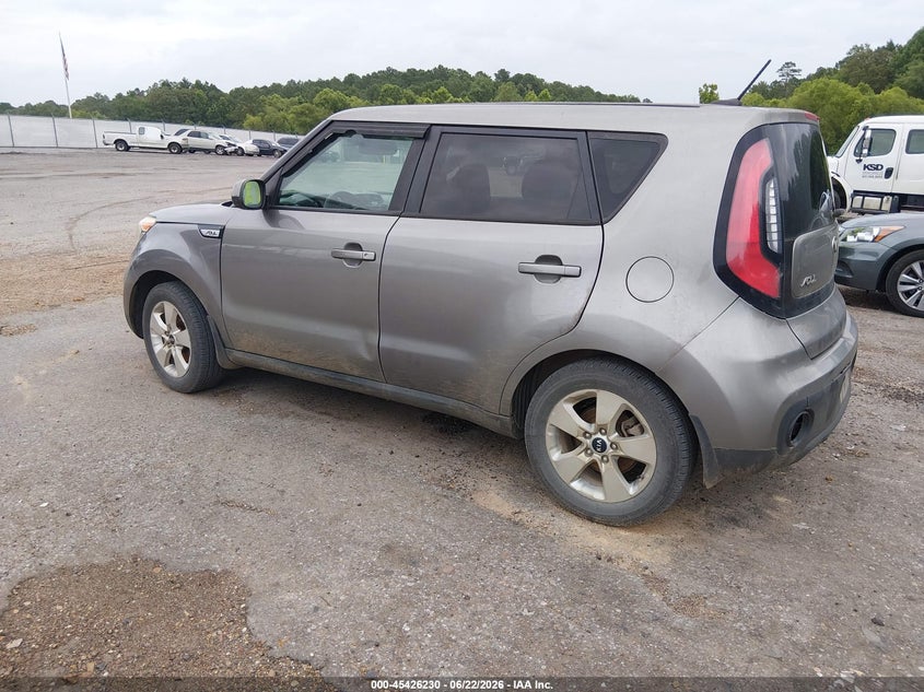 2017 Kia Soul VIN KNDJN2A23H7497050 IAAI salvage auction — NORMAL WEAR, Clear (Mississippi), sold $800 on 2026-08-01 (photo 3)