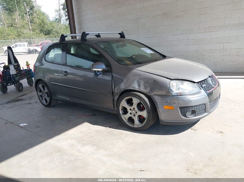 2009 Volkswagen Gti VIN WVWED71K09W134763 IAAI salvage auction — RIGHT FRONT, Bill Of Sale (Washington), sold $700 on 2026-07-11 (photo 1)