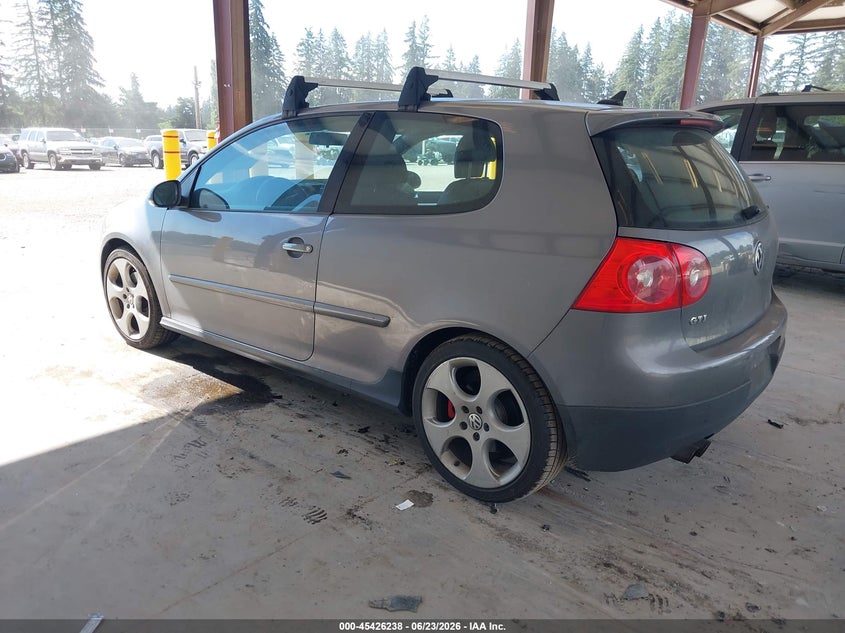 2009 Volkswagen Gti VIN WVWED71K09W134763 IAAI salvage auction — RIGHT FRONT, Bill Of Sale (Washington), sold $700 on 2026-07-11 (photo 3)