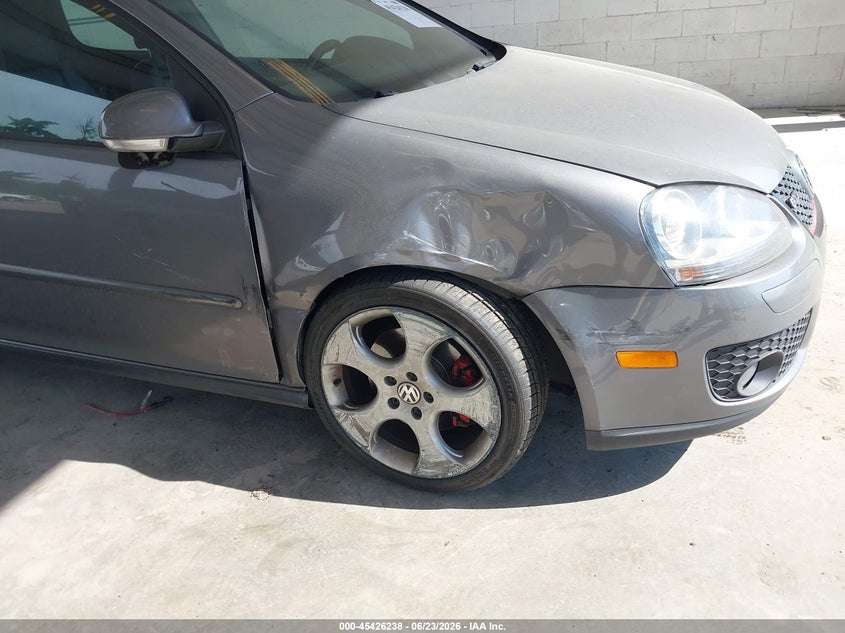 2009 Volkswagen Gti VIN WVWED71K09W134763 IAAI salvage auction — RIGHT FRONT, Bill Of Sale (Washington), sold $700 on 2026-07-11 (photo 6)