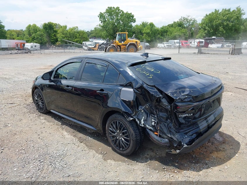 2023 Toyota Corolla VIN 5YFB4MDE5PP060270 IAAI salvage auction — SIDE, Salvage Title, sold $1,100 on 2026-07-28 (photo 3)