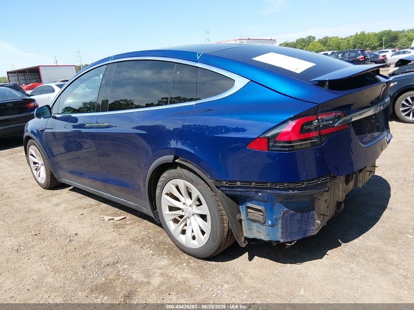 2020 Tesla Model x VIN 5YJXCBE28LF234162 IAAI salvage auction — REAR END, Salvage - 75% Or Less (Maryland), sold $15,300 on 2026-07-09 (photo 3)