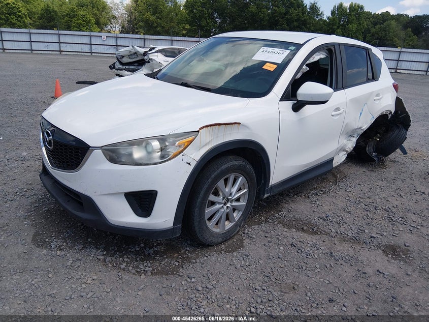 2014 Mazda Cx-5 VIN JM3KE2BE8E0337531 IAAI salvage auction — LEFT SIDE, Clear (Arkansas), sold $600 on 2026-07-29 (photo 2)