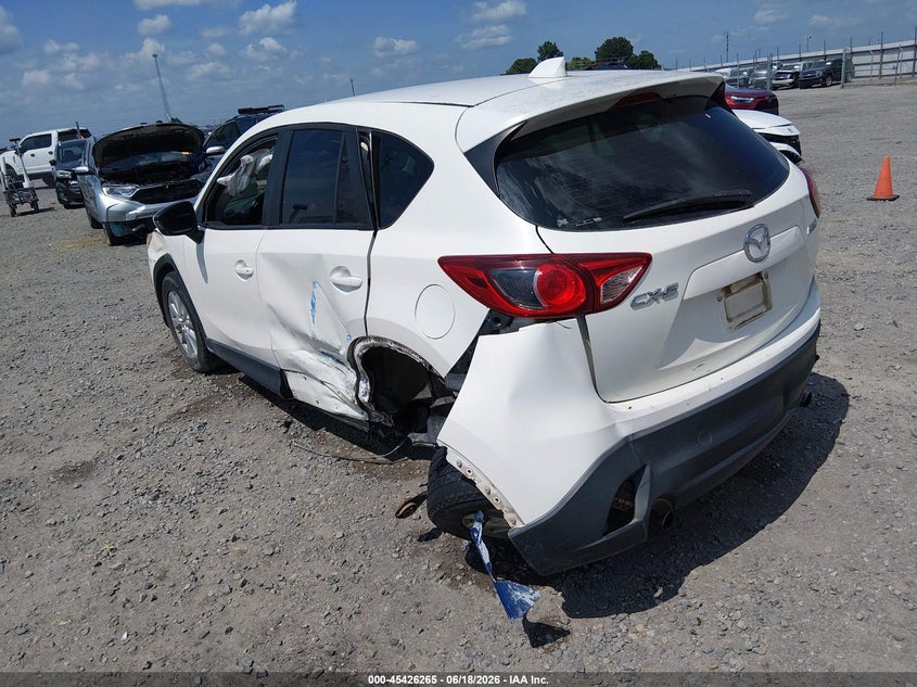2014 Mazda Cx-5 VIN JM3KE2BE8E0337531 IAAI salvage auction — LEFT SIDE, Clear (Arkansas), sold $600 on 2026-07-29 (photo 3)