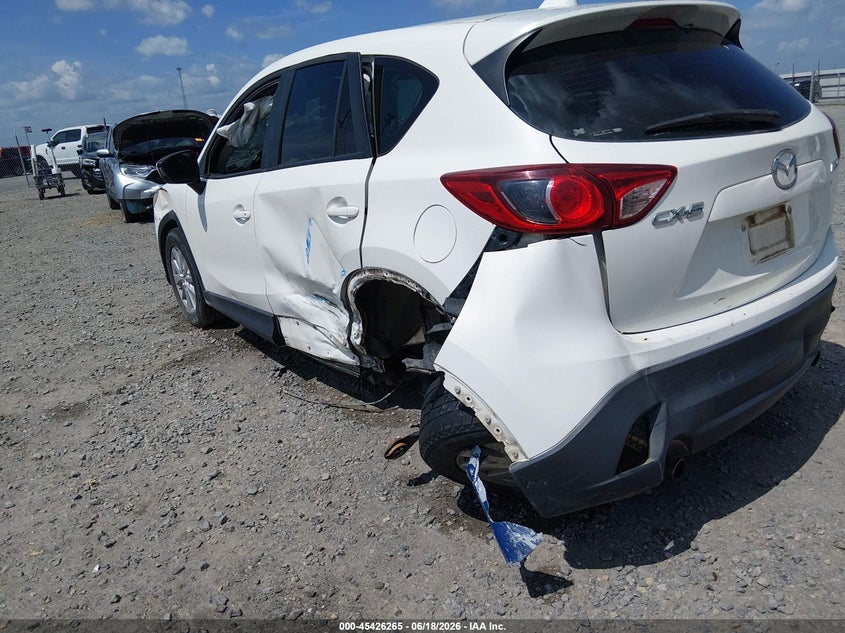 2014 Mazda Cx-5 VIN JM3KE2BE8E0337531 IAAI salvage auction — LEFT SIDE, Clear (Arkansas), sold $600 on 2026-07-29 (photo 6)