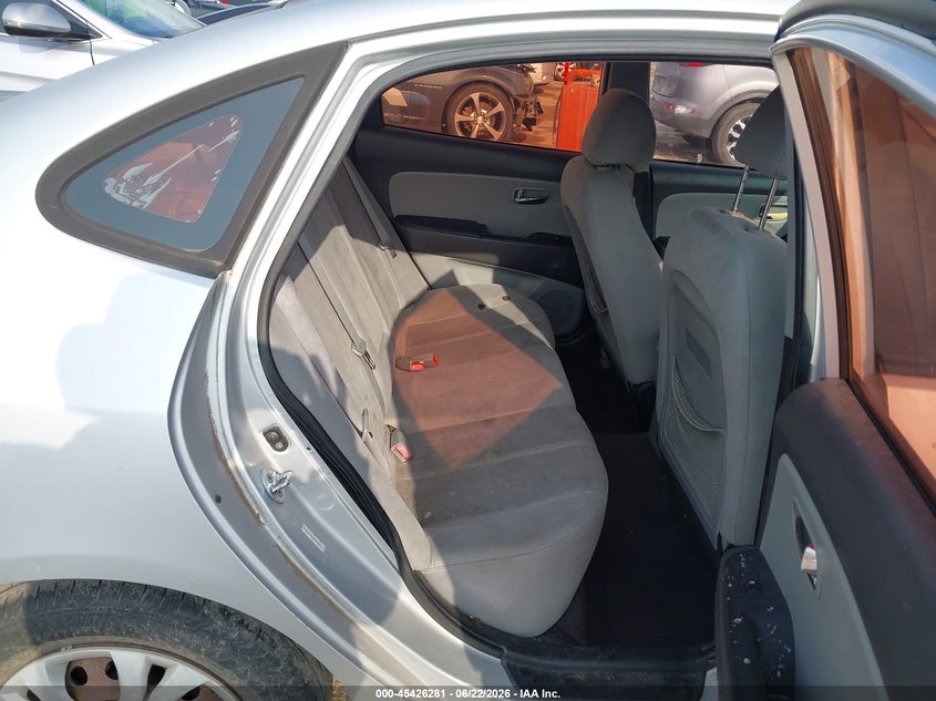 2010 Hyundai Elantra VIN KMHDU4AD8AU890526 IAAI salvage auction — FRONT & REAR, Salvage (Texas), sold $25 on 2026-07-28 (photo 8)