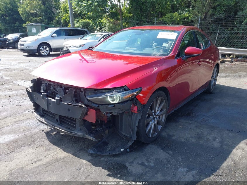 2019 Mazda 3 VIN 3MZBPAEM9KM100682 IAAI salvage auction — FRONT END, Salvage (North Carolina), sold $2,500 on 2026-07-22 (photo 2)