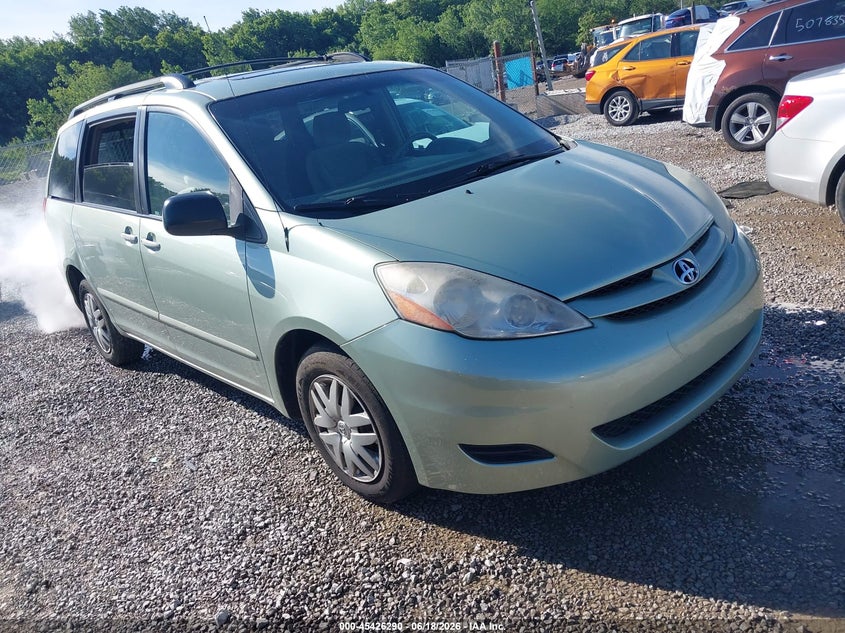 2007 Toyota Sienna VIN 5TDZK23C87S096647 IAAI salvage auction — NORMAL WEAR, Original (Ohio), sold $550 on 2026-08-21 (photo 1)