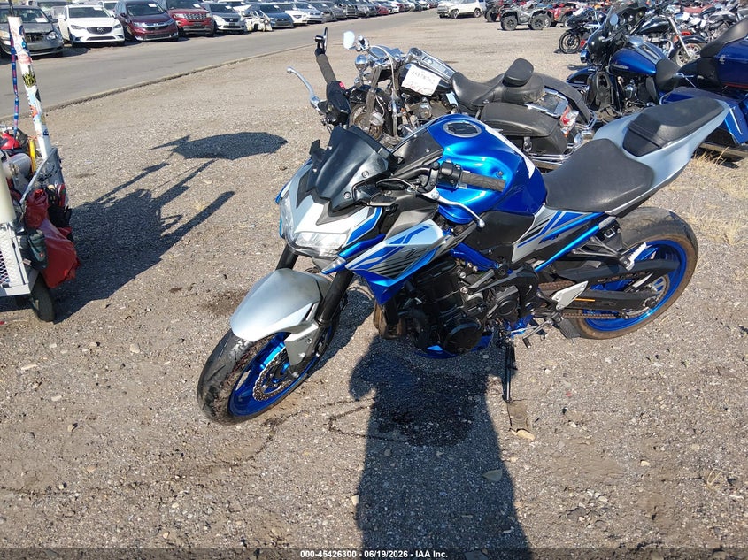 2020 Kawasaki Zr VIN ML5ZRDF19LDA38843 IAAI salvage auction — LEFT SIDE, Salvage (Utah), sold $3,150 on 2026-07-29 (photo 2)