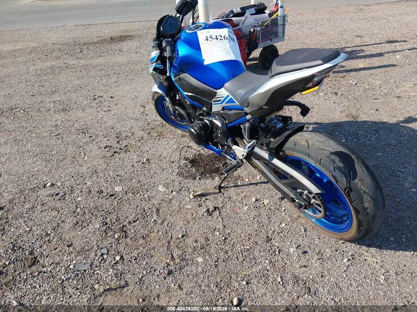 2020 Kawasaki Zr VIN ML5ZRDF19LDA38843 IAAI salvage auction — LEFT SIDE, Salvage (Utah), sold $3,150 on 2026-07-29 (photo 3)