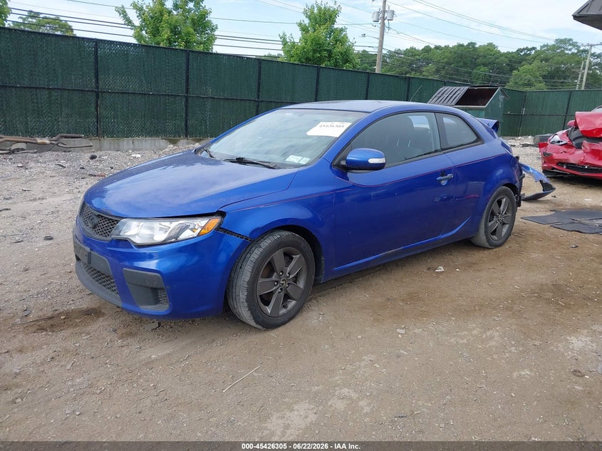 2010 Kia Forte VIN KNAFU6A25A5123893 IAAI salvage auction — REAR END, Mv-907A (New York), sold $450 on 2026-07-07 (photo 2)