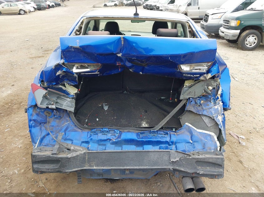 2010 Kia Forte VIN KNAFU6A25A5123893 IAAI salvage auction — REAR END, Mv-907A (New York), sold $450 on 2026-07-07 (photo 6)