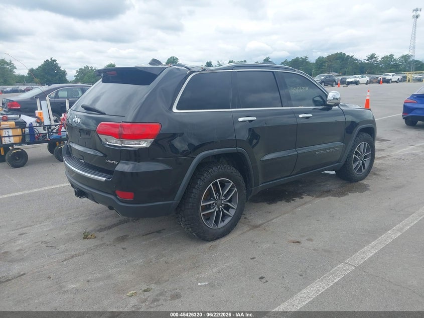 2019 Jeep Grand cherokee VIN 1C4RJFBG5KC689343 IAAI salvage auction — ROOF, Clear (Indiana), sold $2,700 on 2026-07-18 (photo 4)