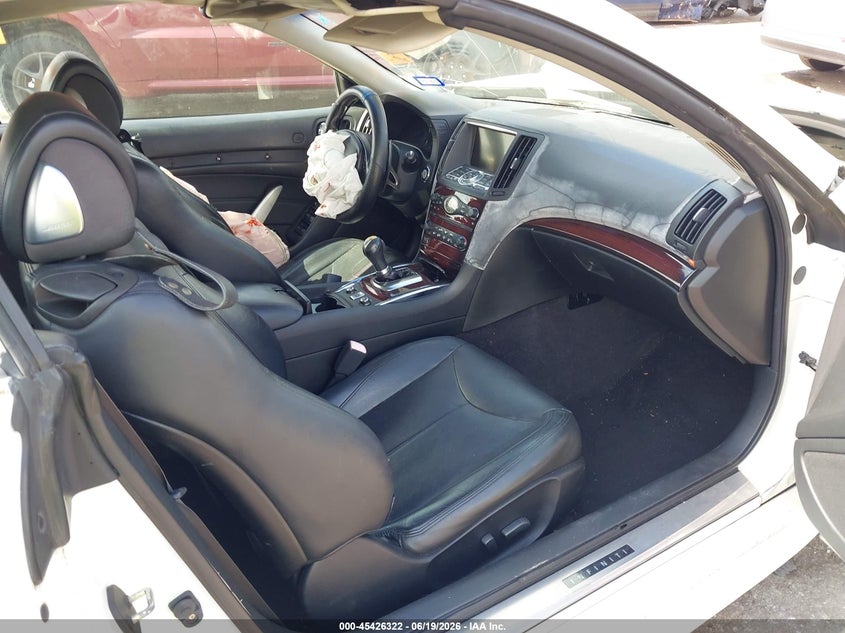 2011 Infiniti G37 VIN JN1CV6FE6BM950415 IAAI salvage auction — LEFT FRONT, Salvage (Texas), sold $575 on 2026-07-29 (photo 5)