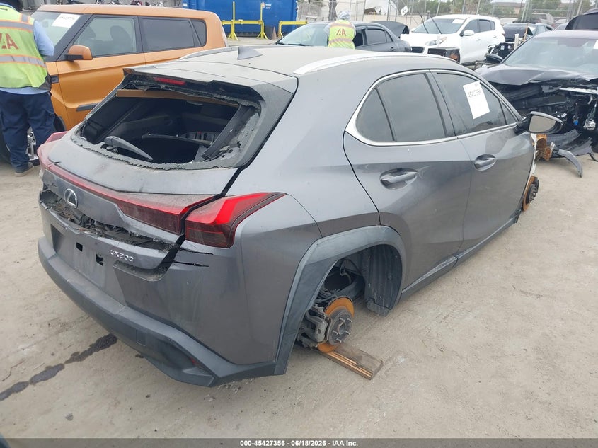 2019 Lexus Ux VIN JTHY3JBHXK2016988 IAAI salvage auction — ENGINE BURN, Salvage Title, sold $175 on 2026-07-15 (photo 4)