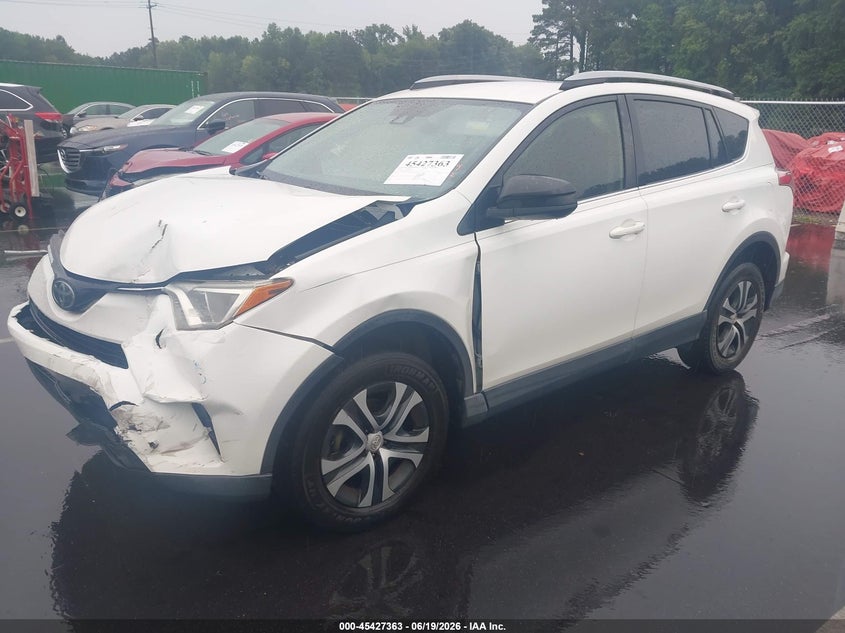 2018 Toyota Rav 4 VIN JTMZFREV0JJ747298 IAAI salvage auction — FRONT END, Salvage (North Carolina), sold $4,000 on 2026-07-15 (photo 2)