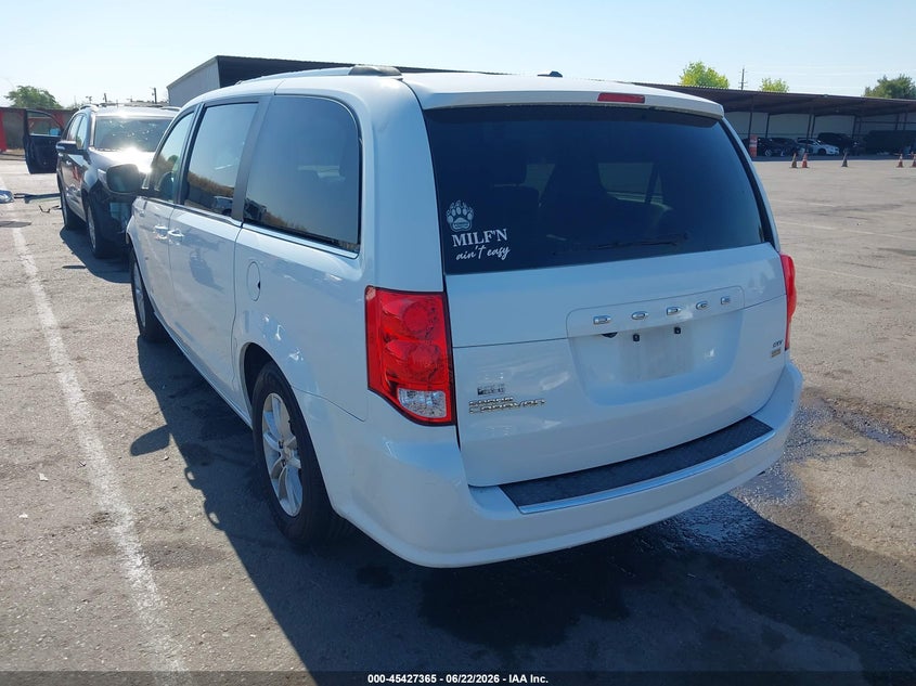 2019 Dodge Caravan VIN 2C4RDGCG9KR691051 IAAI salvage auction — RIGHT FRONT, Salvage (California), sold $1,600 on 2026-07-05 (photo 3)