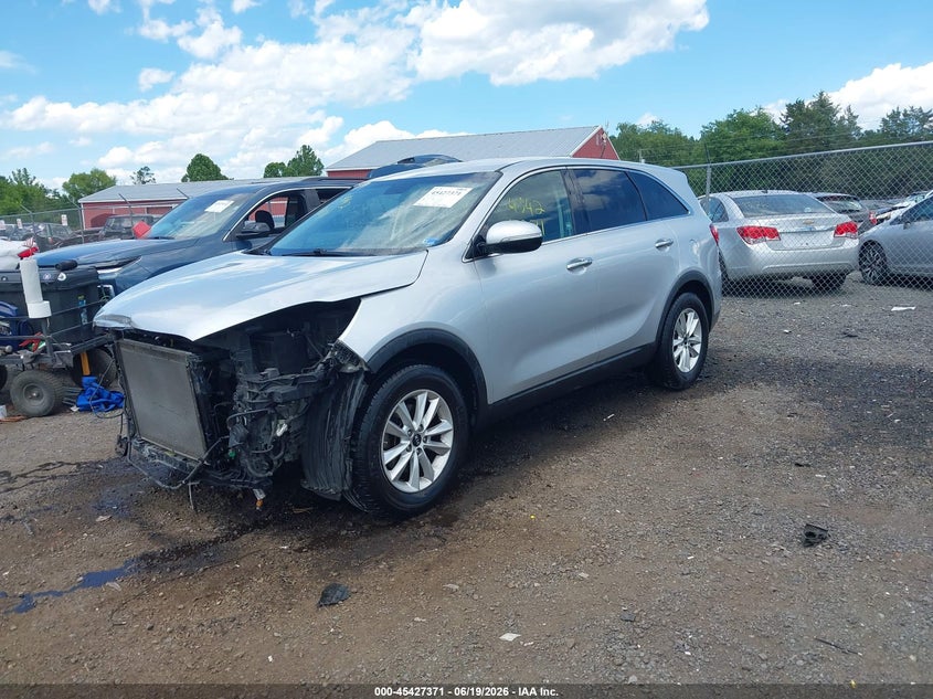 2019 Kia Sorento VIN 5XYPG4A59KG512428 IAAI salvage auction — FRONT END, Clear (Virginia), sold $2,000 on 2026-08-02 (photo 2)