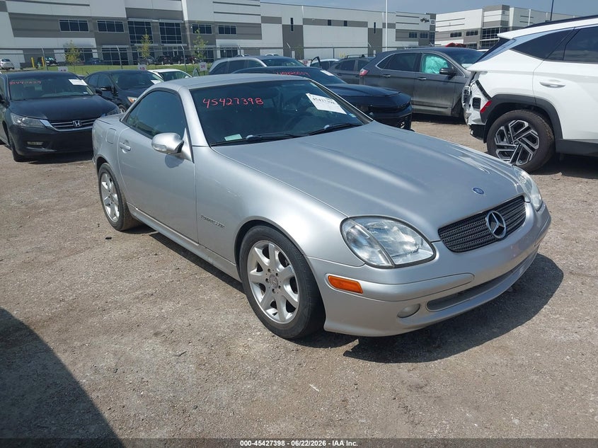 2002 Mercedes-benz Slk-klasse VIN WDBKK49F52F247627 — IAAI salvage auction photo