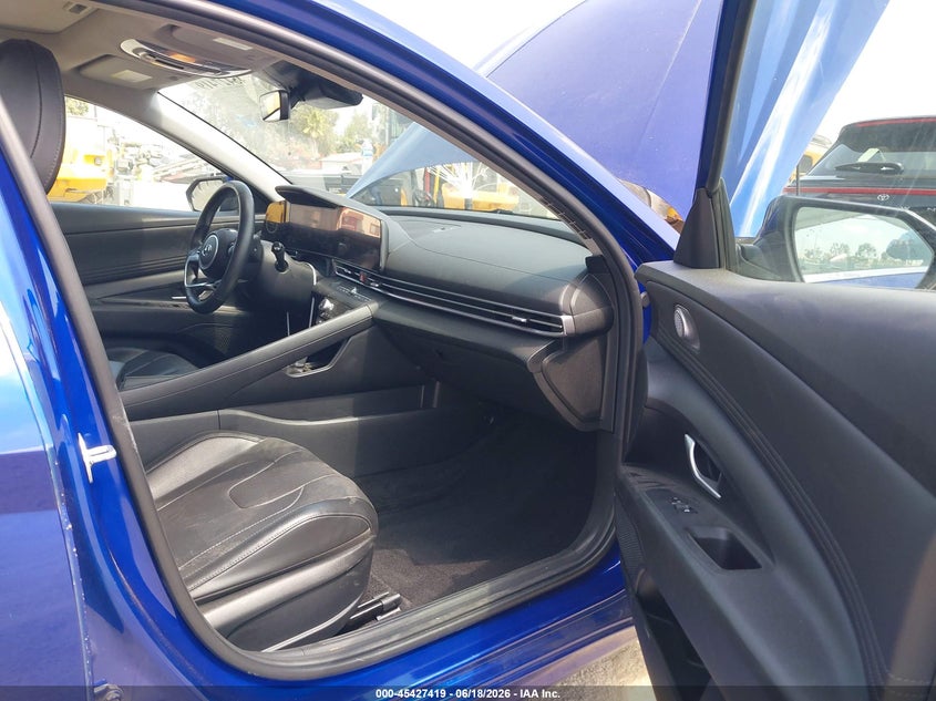 2023 Hyundai Elantra VIN KMHLN4AJ5PU074672 IAAI salvage auction — LEFT SIDE, Salvage (California), sold $6,300 on 2026-07-29 (photo 5)