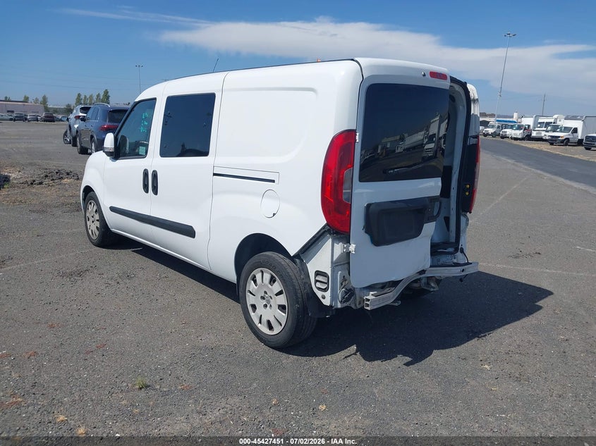 2019 Ram Promaster city VIN ZFBHRFBB3K6L88676 IAAI salvage auction — REAR END, Salvage (California), sold $3,600 on 2026-07-20 (photo 3)