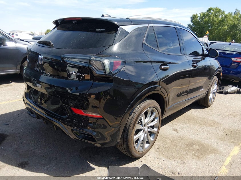 2024 Buick Encore gx VIN KL4AMGSL7RB025224 IAAI salvage auction — FRONT END, Salvage Title, sold $9,100 on 2026-08-21 (photo 4)